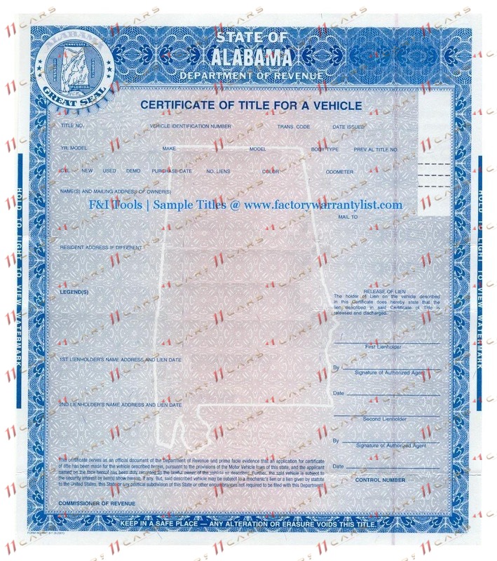 Title — Алабама