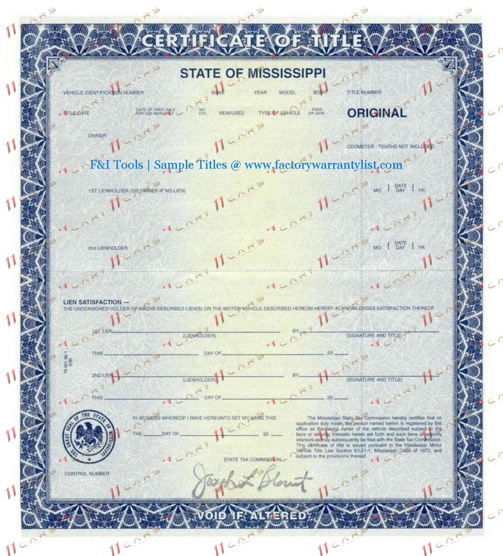 Title — Мисисипи